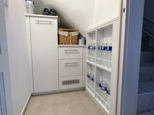 Rangement pour sellier blanc